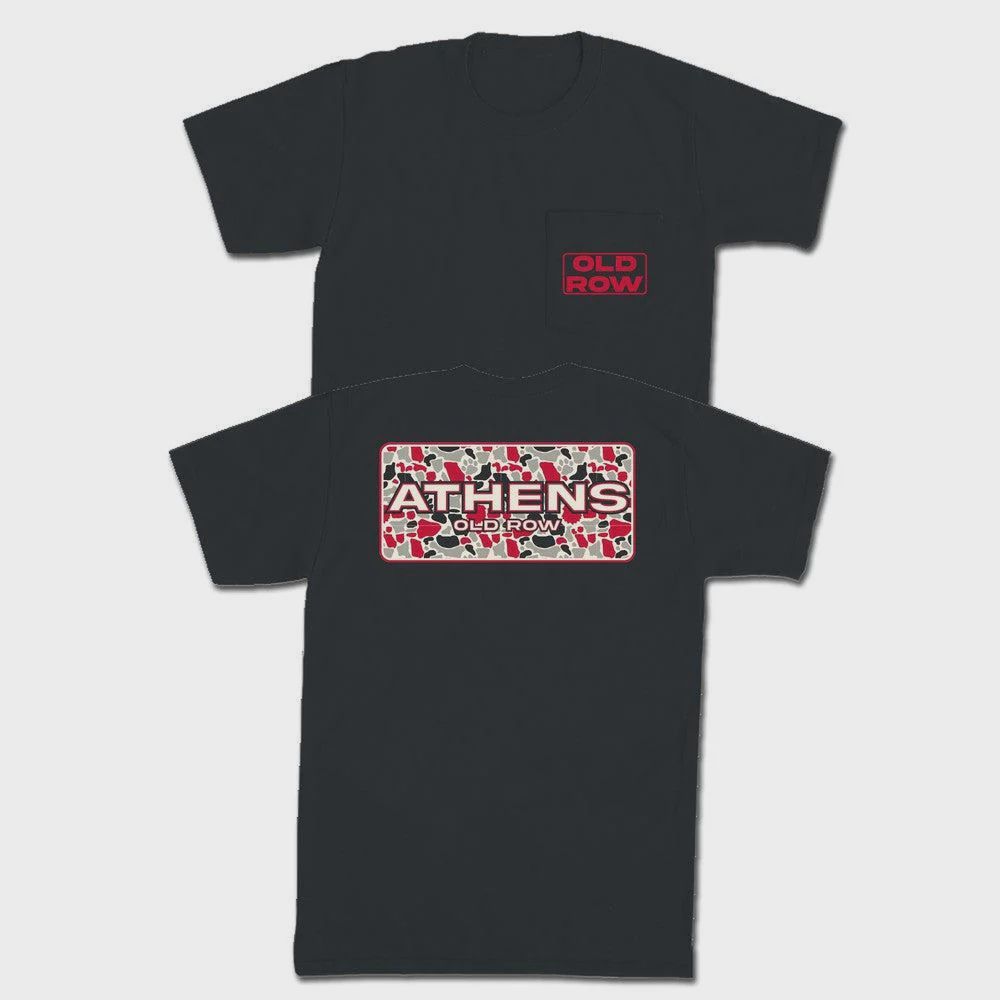 Athens Camo Pocket Tee