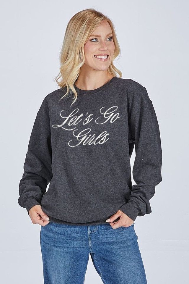 Let&#39;s Go Girls Crewneck