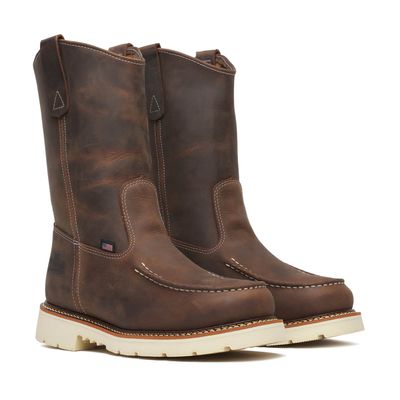 American Heritage – 11″ Crazy Horse Moc Toe 90 Boots