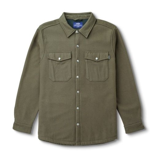 STOUT SHACKET, Colour: CHOCOLATE CHIP, Size: M