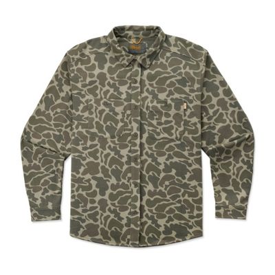 Fireside Long Sleeve Button Up Fleece Shirt
