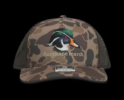 The Woodie Trucker Hat - Bark Duck Camo