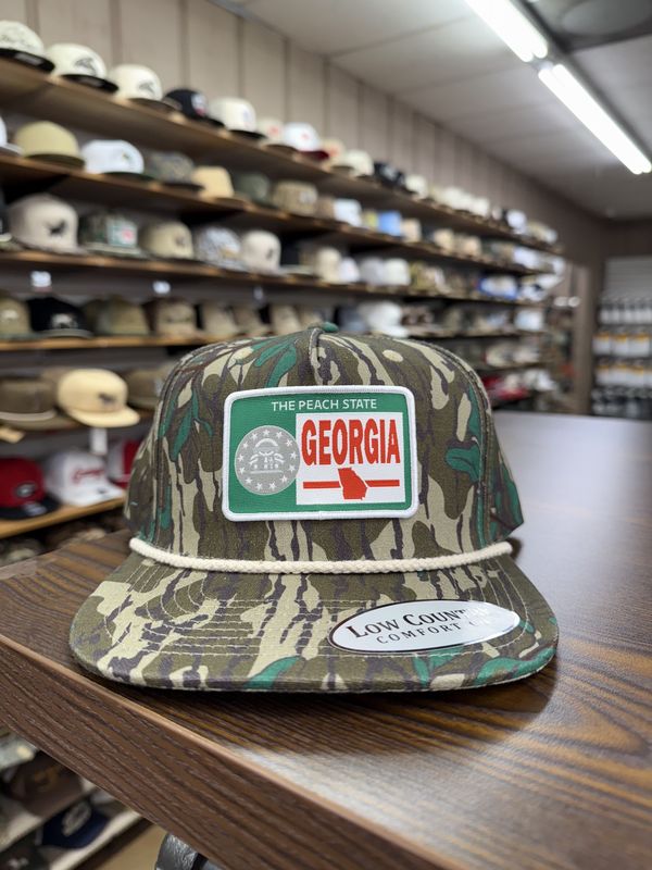 Georgia Redman Patch- Green Leaf Camo Rope