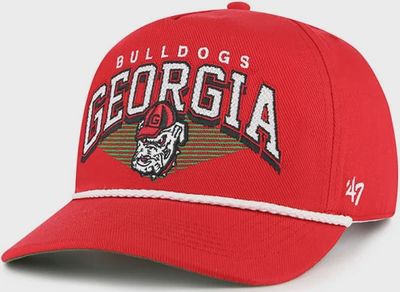 Georgia Bulldogs Natural Pomona TT Rope 47 Hitch Hat