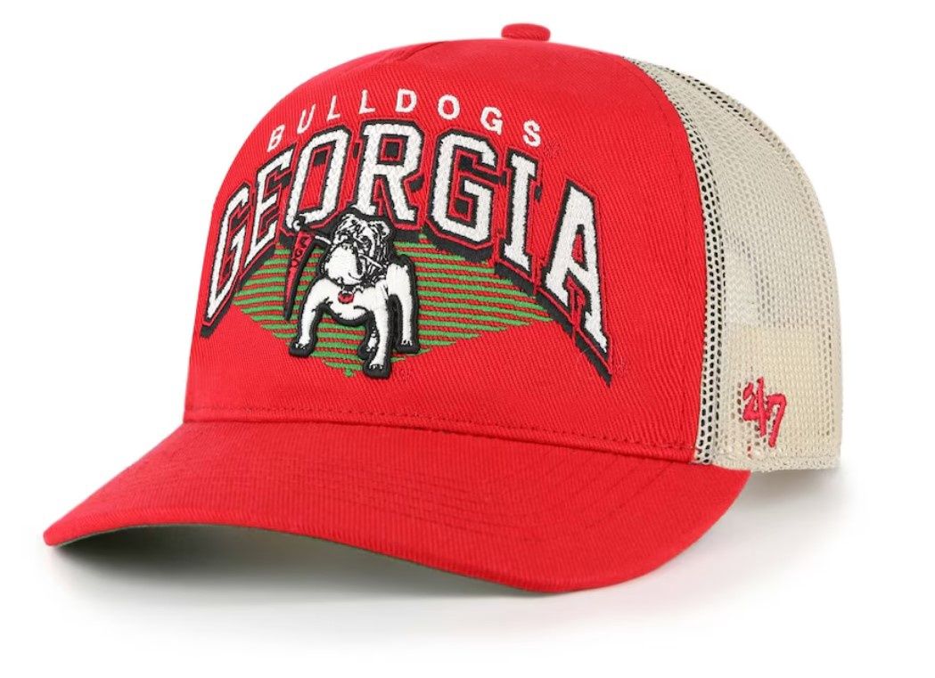 Georgia Bulldogs Red Pomona Mesh Rope Hat