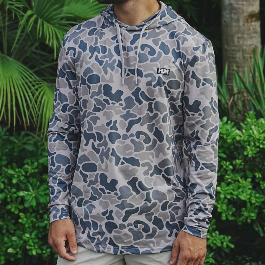 The Pursuit Performance Hoodie - Cache Camo