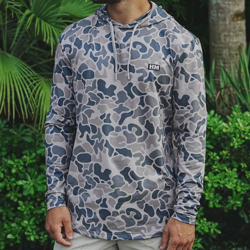 The Pursuit Performance Hoodie - Cache Camo