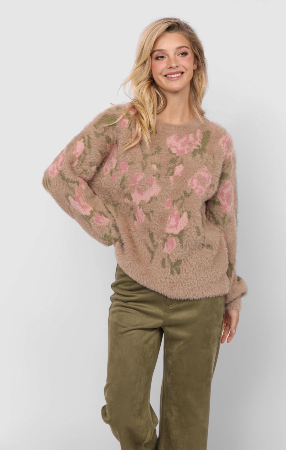 Camila Jacquard Sweater