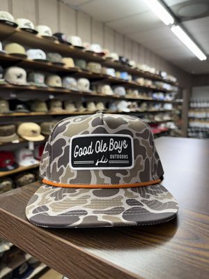 Antler Patch- Brown OSC/Orange Rope