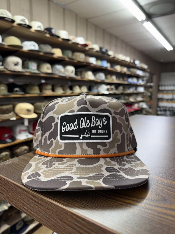 Antler Patch- Brown OSC/Orange Rope