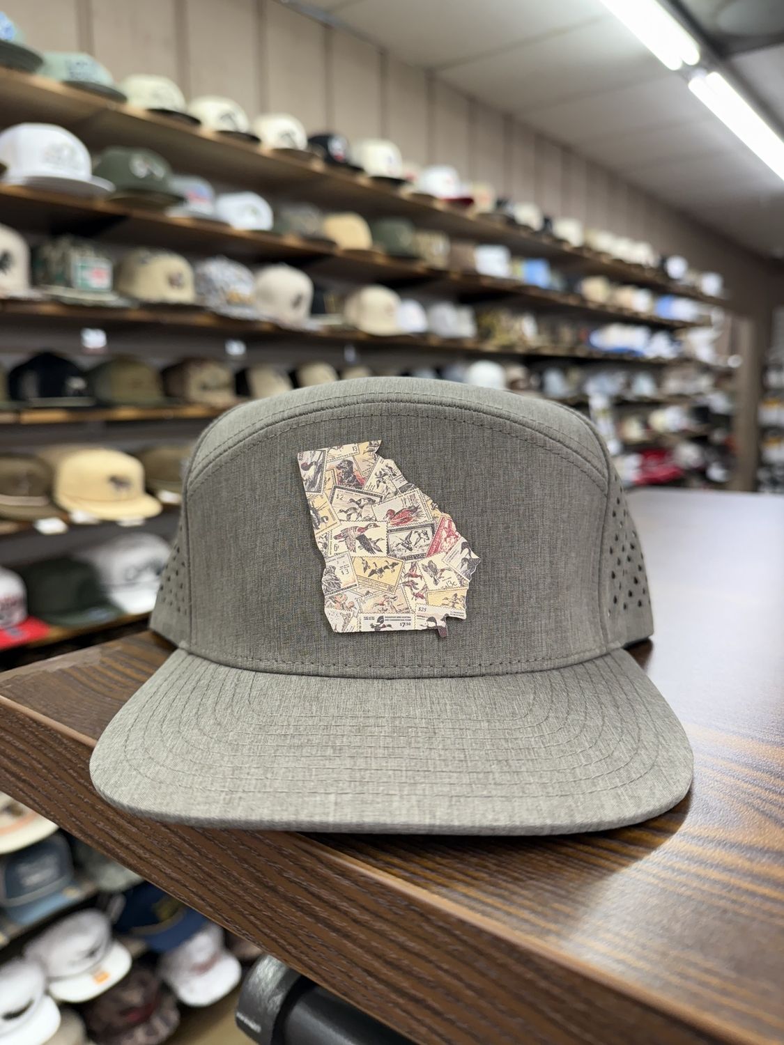 GA State Duck Stamp 7 Panel Hat