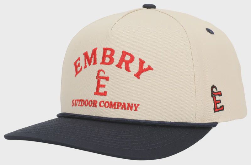 Cream/Navy - Vintage Hat