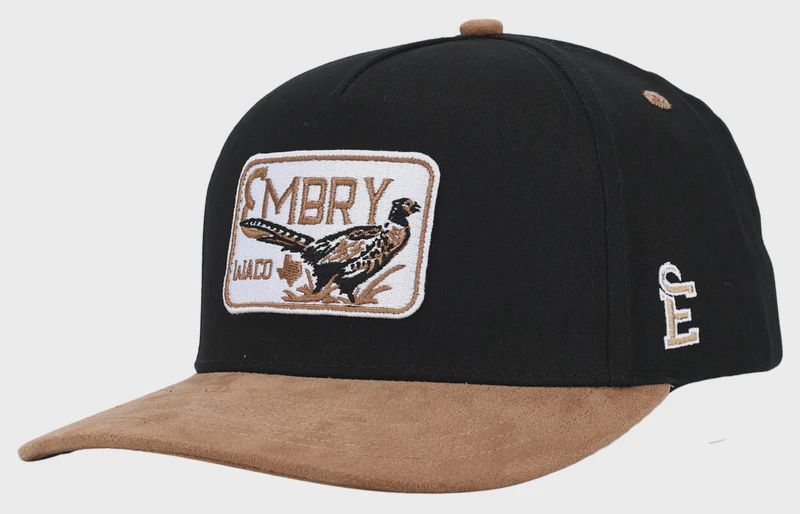 Black/Brown - Rooster Hat