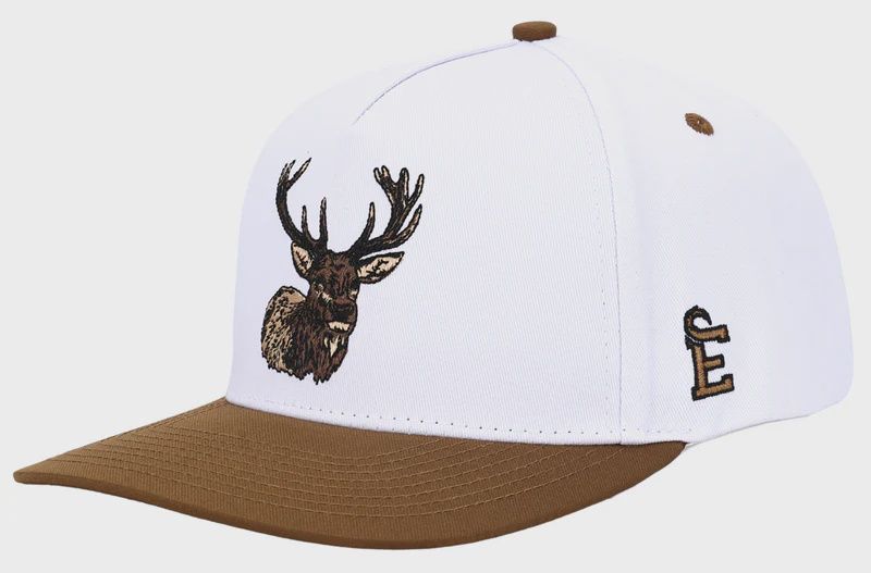 White/Brown - Elk Hat