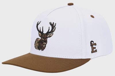 White/Brown - Elk Hat
