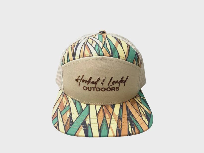 HLO Vintage Sawgrass 7 Panel Hat