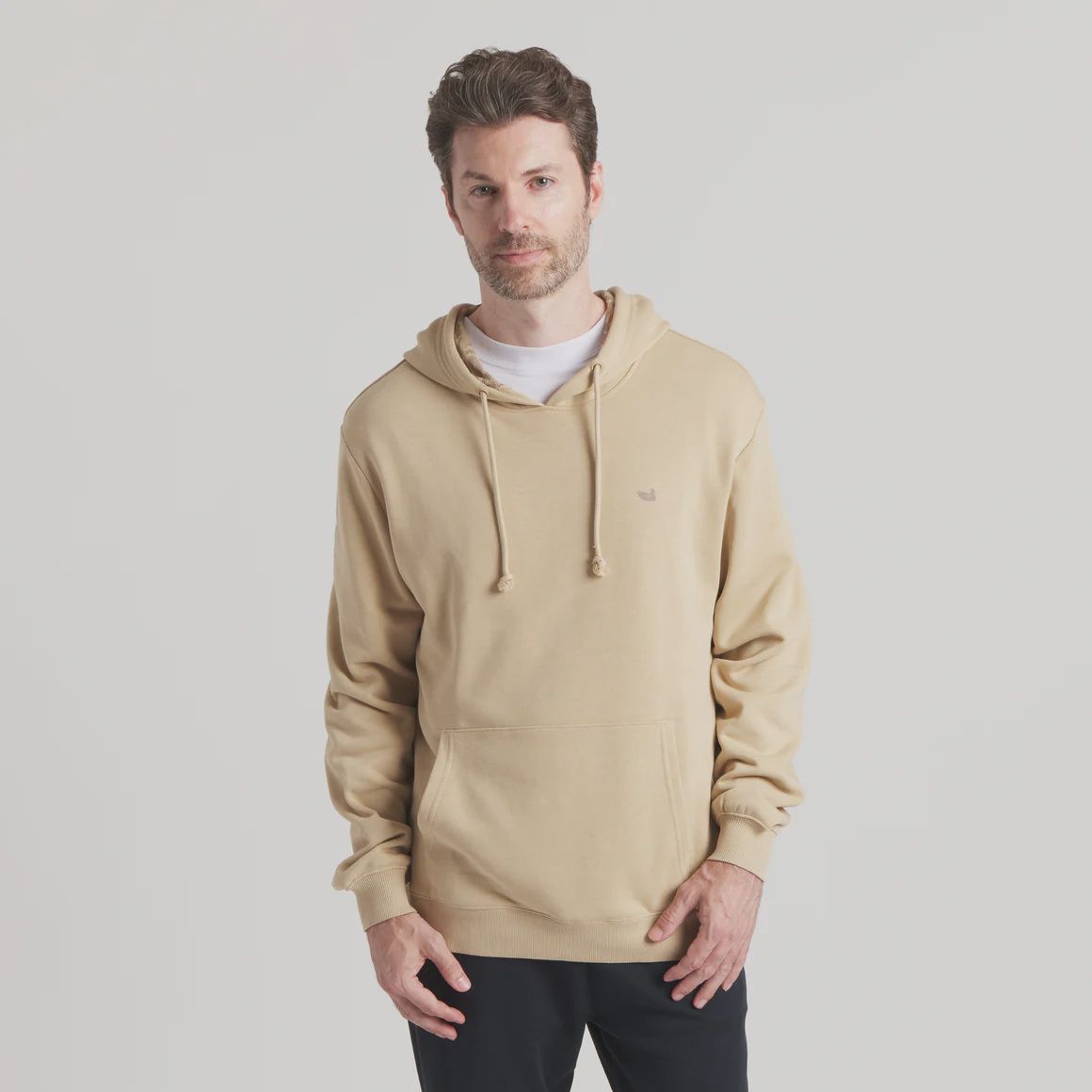 Hallandale Hoodie - Retro Camo, Color: Oatmeal, Size: MED