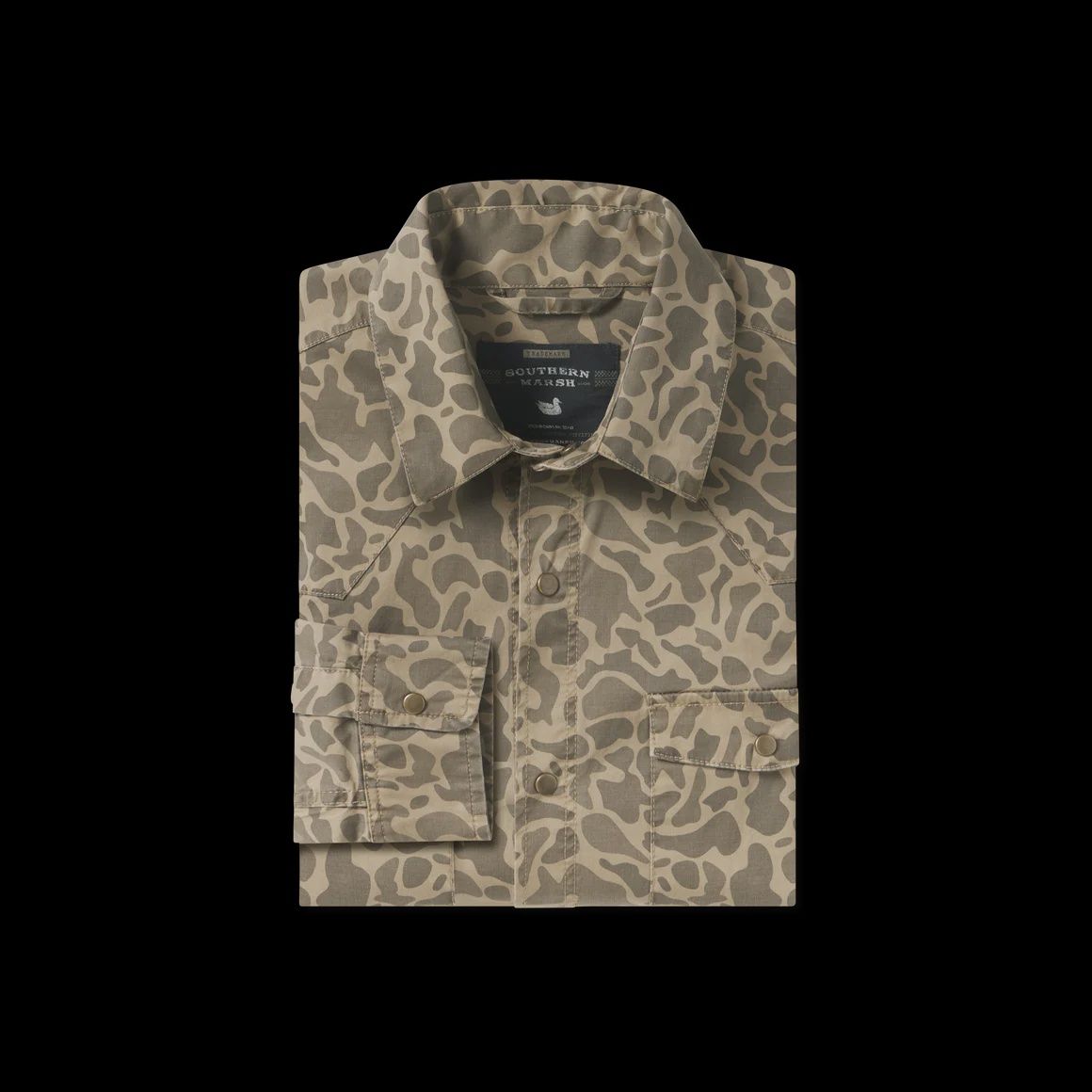 EL Campo Performance Ranch Shirt - Stone Brown