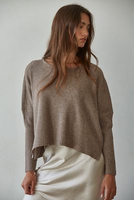 Apollo Ribbed Pullover Top