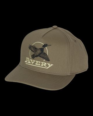 Flying Mallard Trucker Hat - Olive