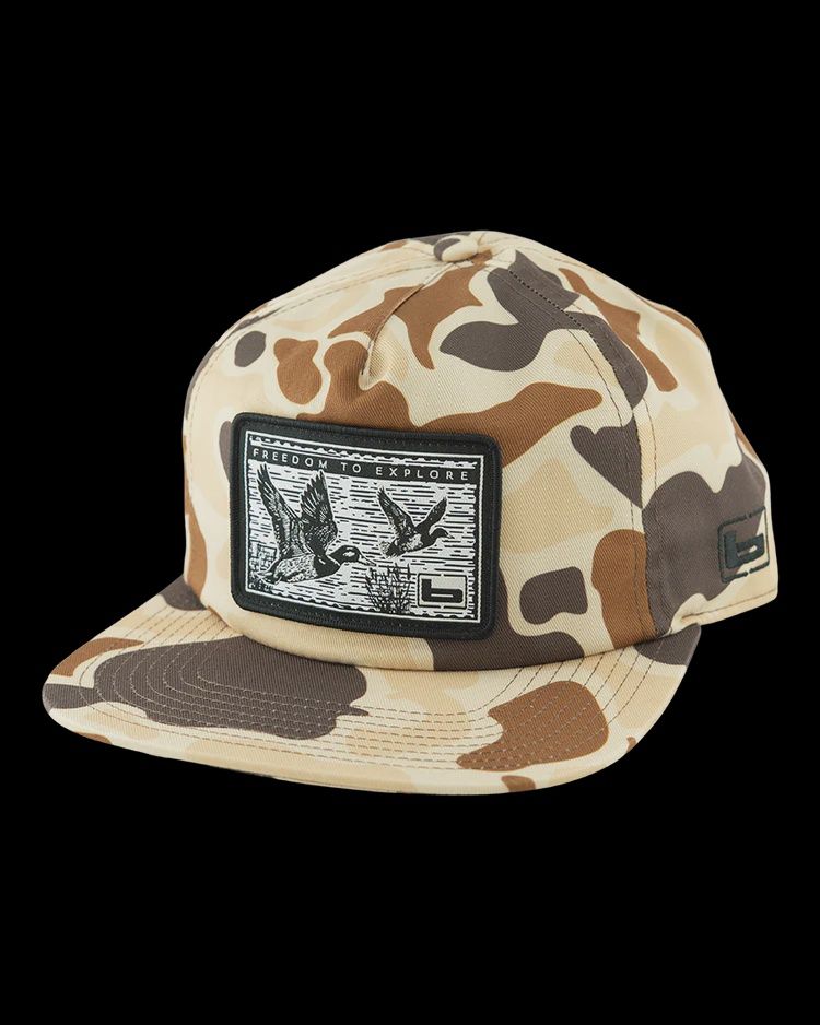 Printed Patch Hat - Duck Camo