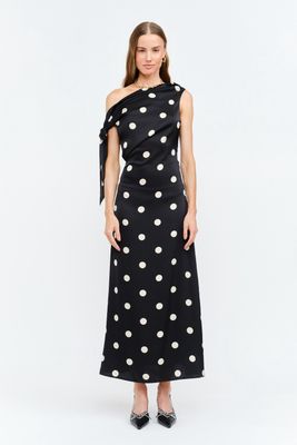 Remie Polka Dot Midi Dress