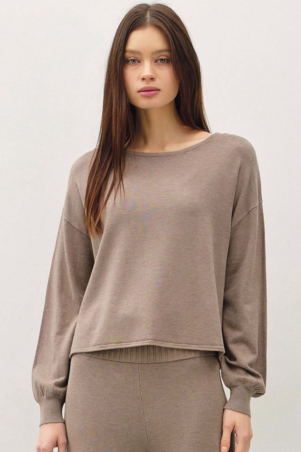 Counting Down Sweater, Color: Mocha, Size: SML
