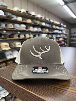 Antler Trucker Hat - Dark Chocolate