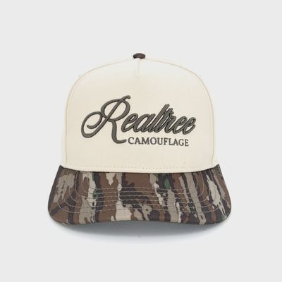 Realtree Original Camouflage Two-Toned Script Hat