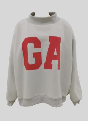 Georgia Mock Neck Reversible Sweatshirt