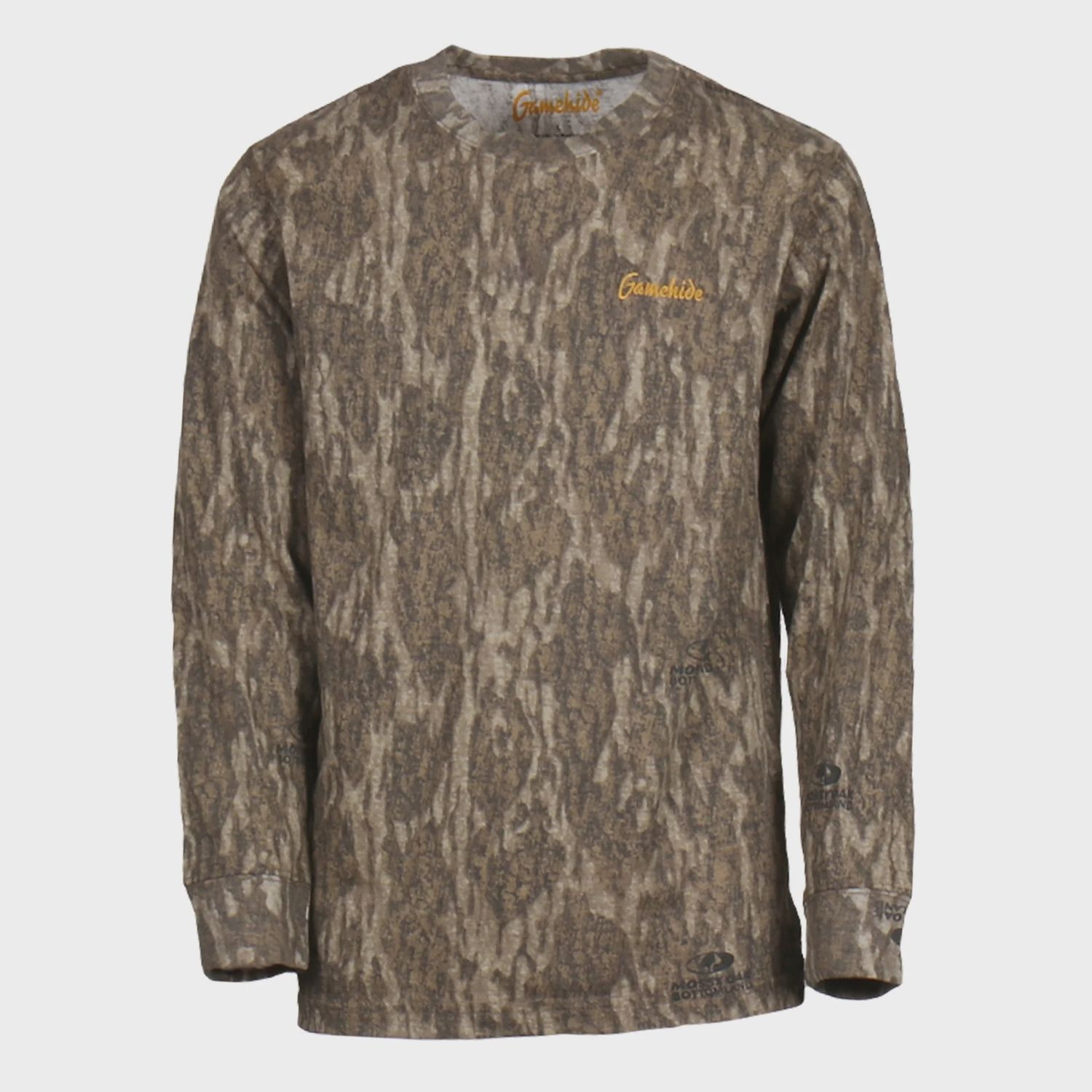 Toddler Hunt Camp Long Sleeve Tee, Color: Bottomland, Size: 2T