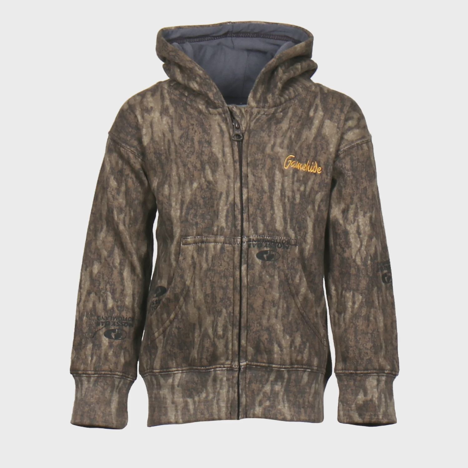 Toddler Hunt Camp Hoodie, Color: Bottomland, Size: 2T