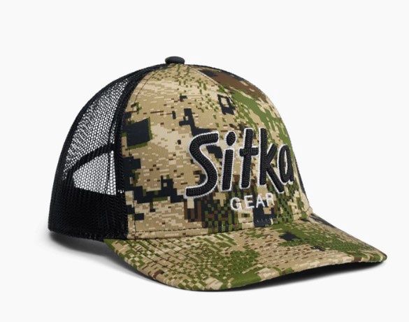 Optifade 90&#39;s Script Hi Pro Trucker Hat - Subalpine
