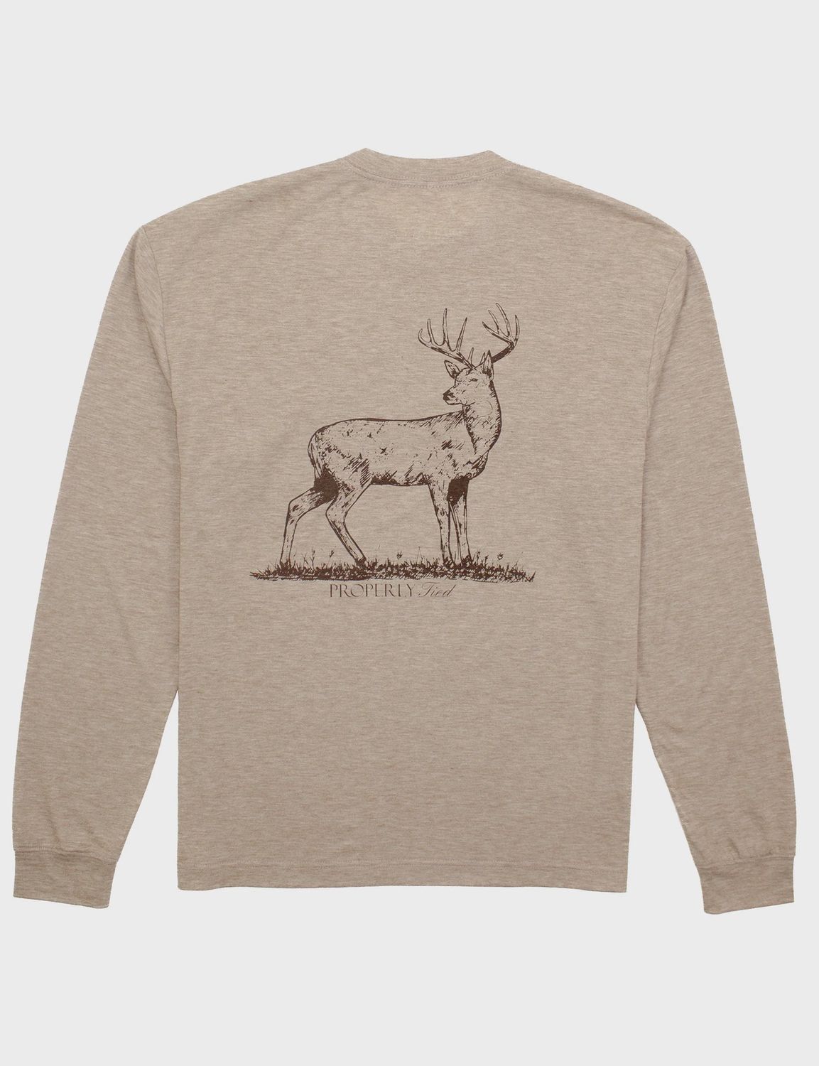 Portland Pocket Long Sleeve Tee -  Whitetail Sand
