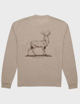 Portland Pocket Long Sleeve Tee -  Whitetail Sand