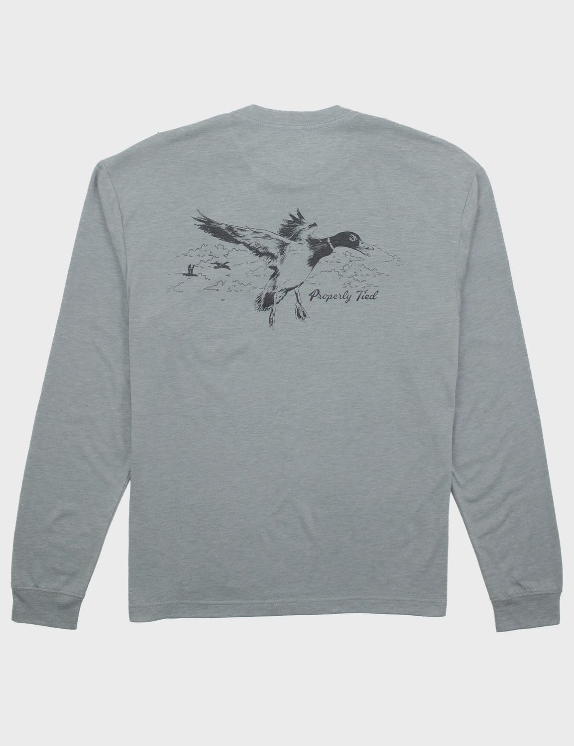 Portland Pocket Long Sleeve Tee - Flying Mallard