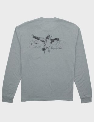 Portland Pocket Long Sleeve Tee - Flying Mallard