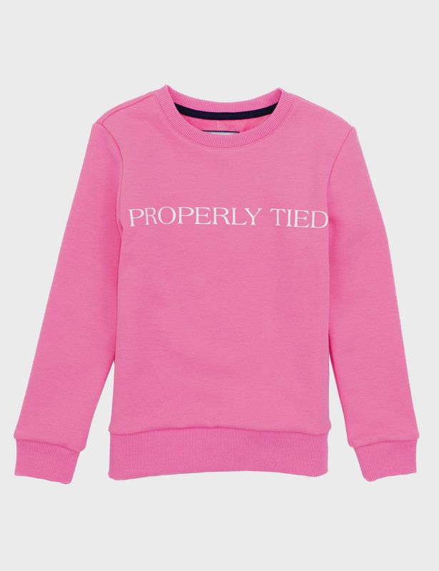 Girls Laurel Crew Pullover