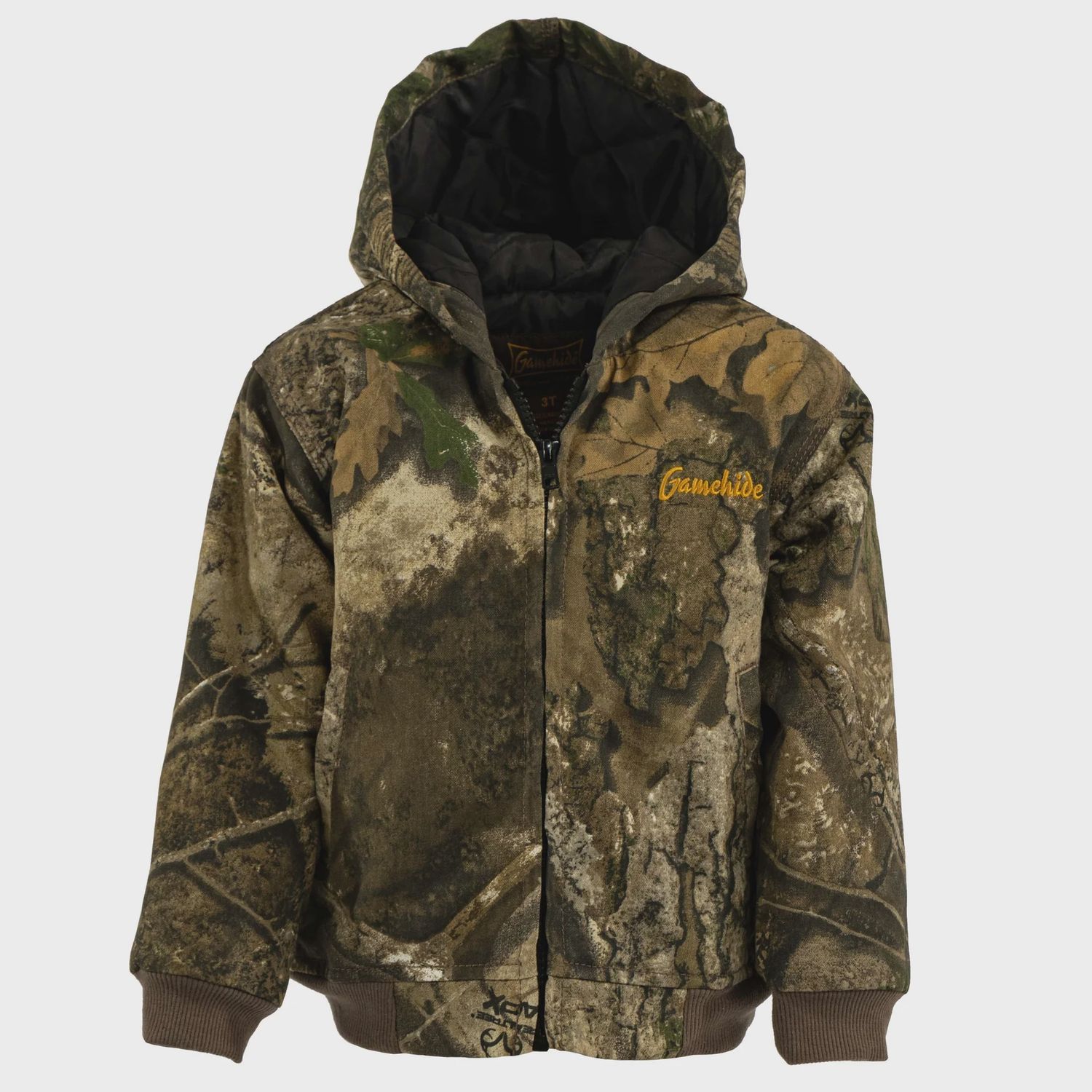 Toddler Hunt Camp Jacket, Color: Realtree Apex, Size: 2T