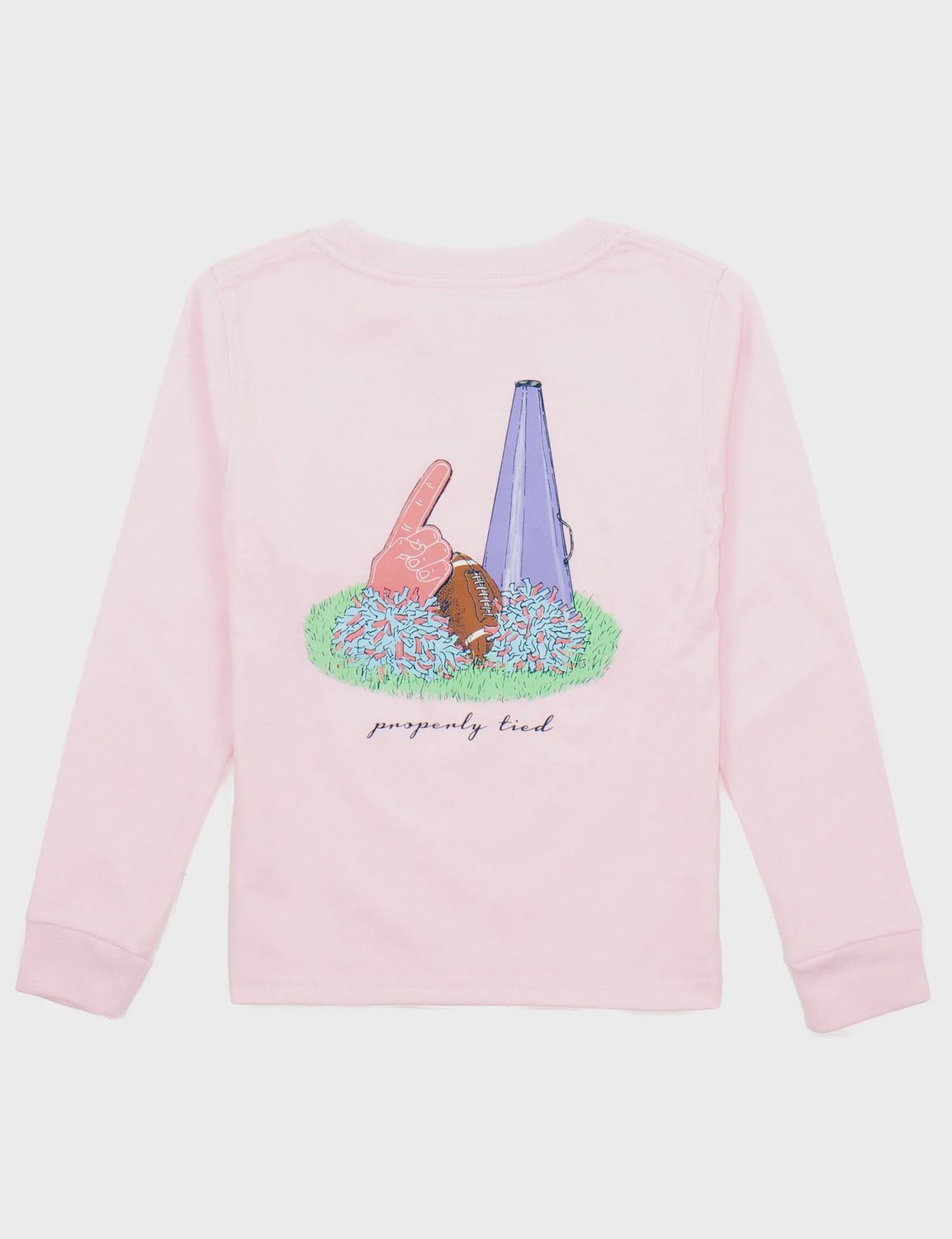 Girls Home Team Long Sleeve Tee