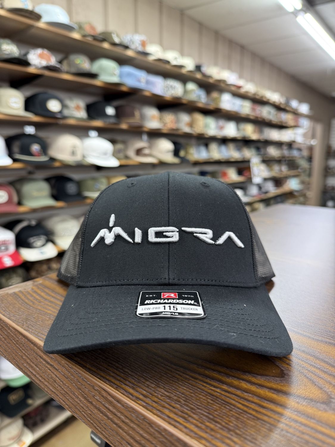 Migra Black Classic Hat