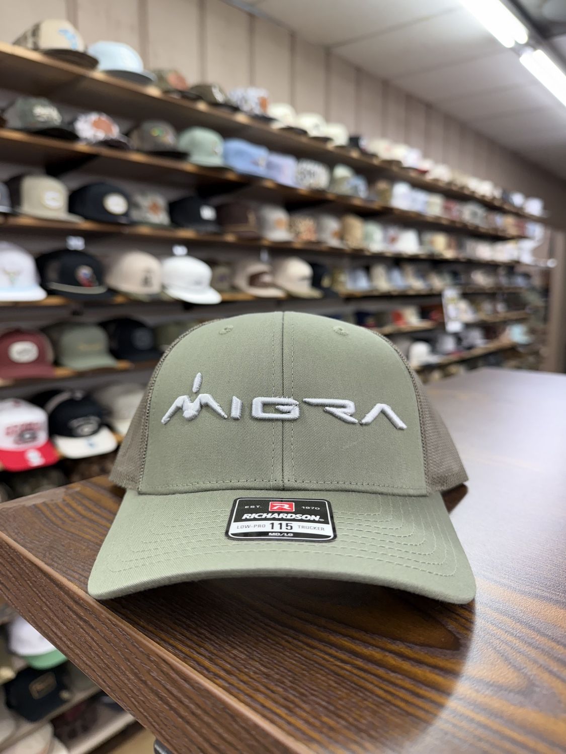 Migra Green Classic Hat