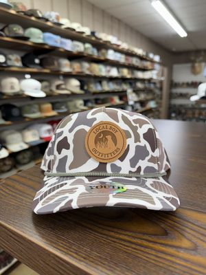 Youth Leather Patch HC Rope Hat- Localflage