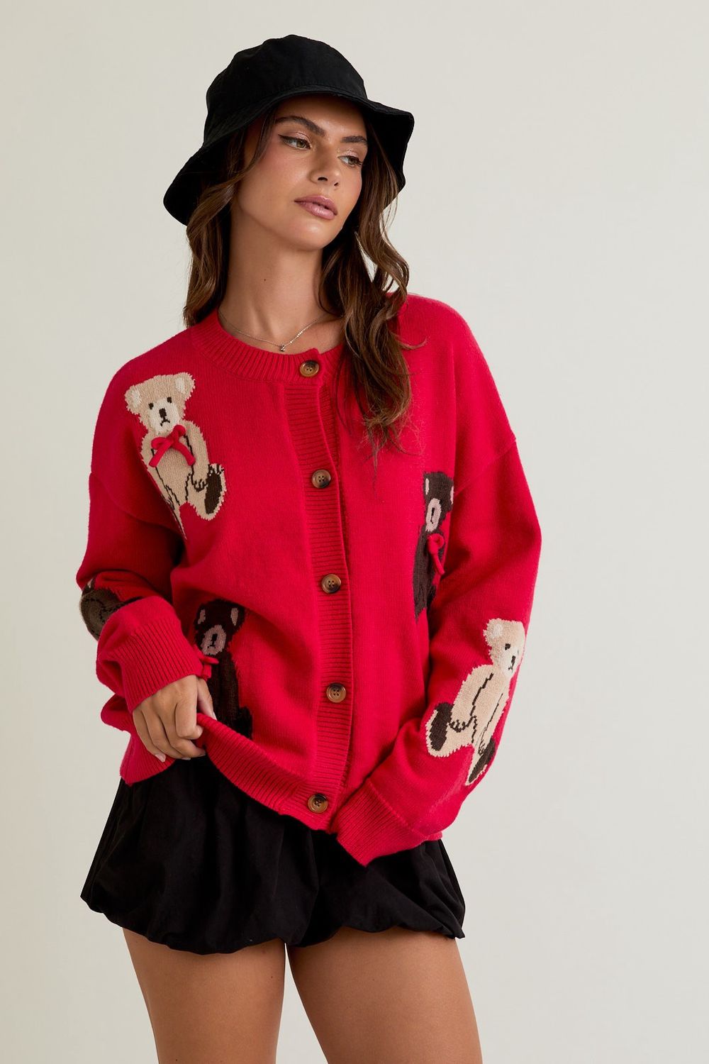 Teddy Graphic Sweater