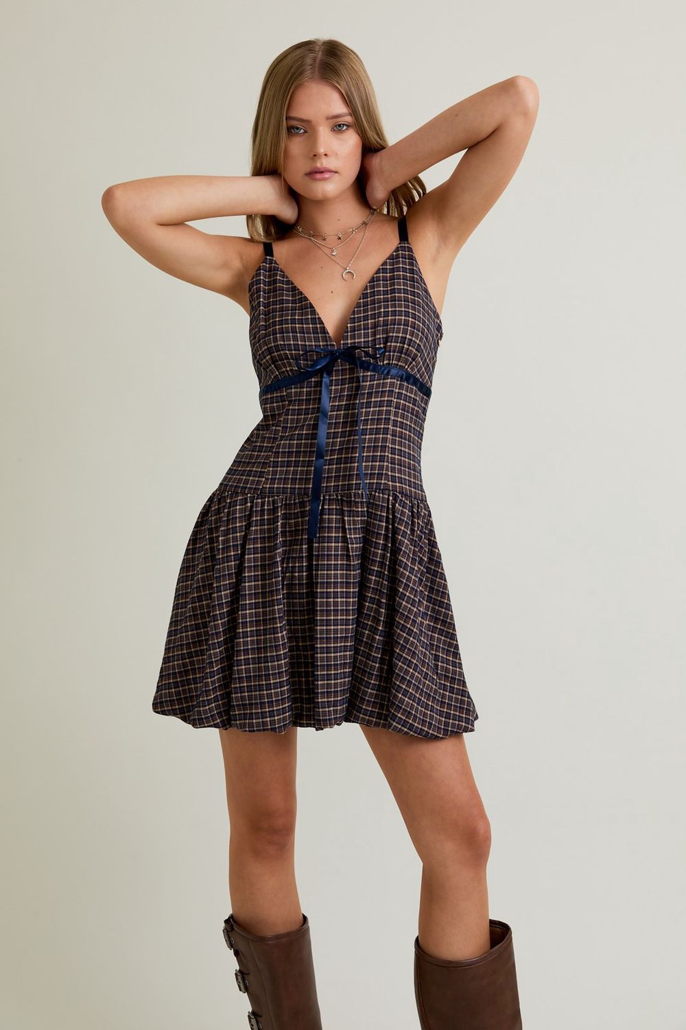 Hoildate Bubble Mini Dress