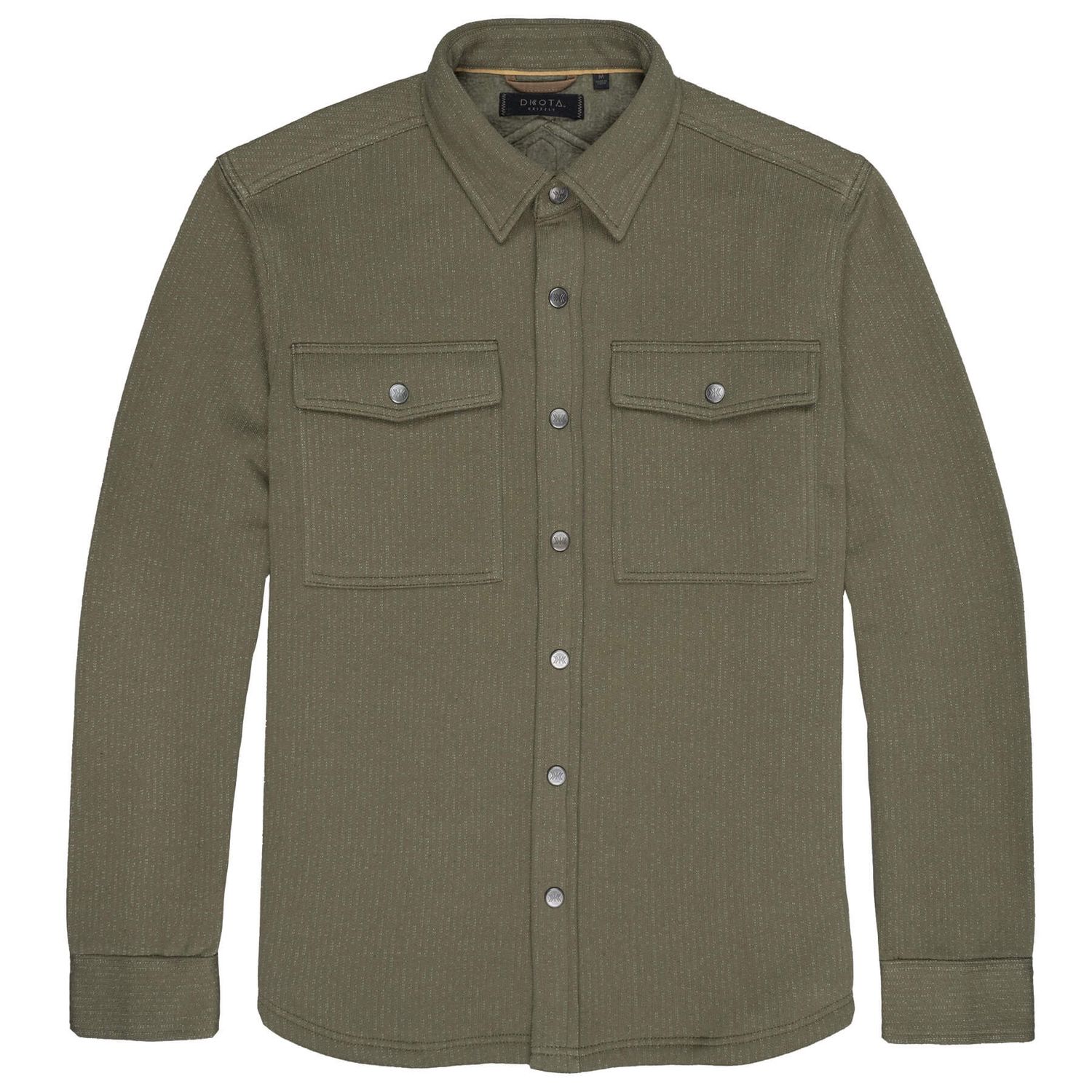 Bond French Terry Knit Shirt Jacket