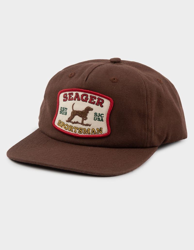 Sportsman Snapback Hat - Brown