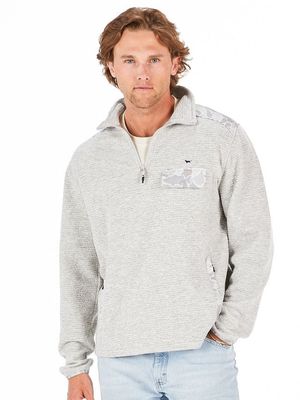 Men&#39;s Wesley Heather 1/4 Zip Pullover