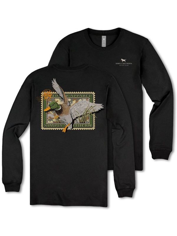 Youth Duck Stamp Long Sleeve T-Shirt