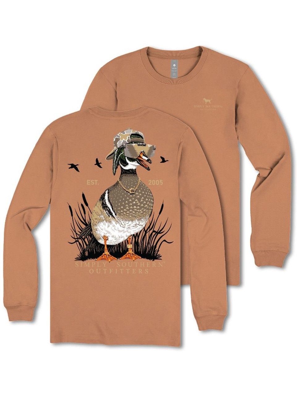 Youth Cool Duck Long Sleeve T-Shirt
